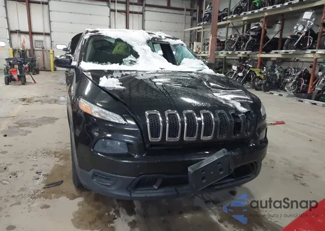 2014 Jeep Cherokee Sport from USA, damaged, VIN 1C4PJLAB6EW155458